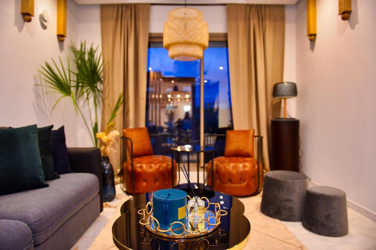 Appartement De Prestige Climatise A L'Hivernage 400M De La Gare Marrakesh Eksteriør billede