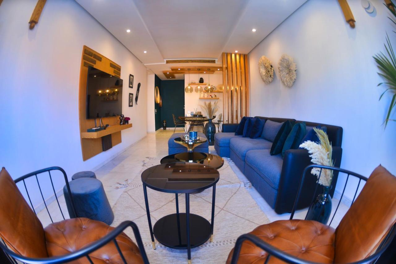 Appartement De Prestige Climatise A L'Hivernage 400M De La Gare Marrakesh Eksteriør billede